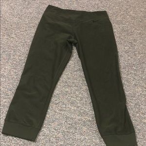 Nike green leggings